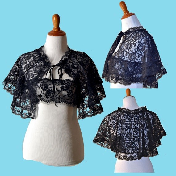 sheer capelet