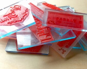 Logo Rubber stamp - Artwork rubber stamp - Personalised stamp - Custom rubber stamp - Logo stamp - Custom ink stamp - Ink stamps
