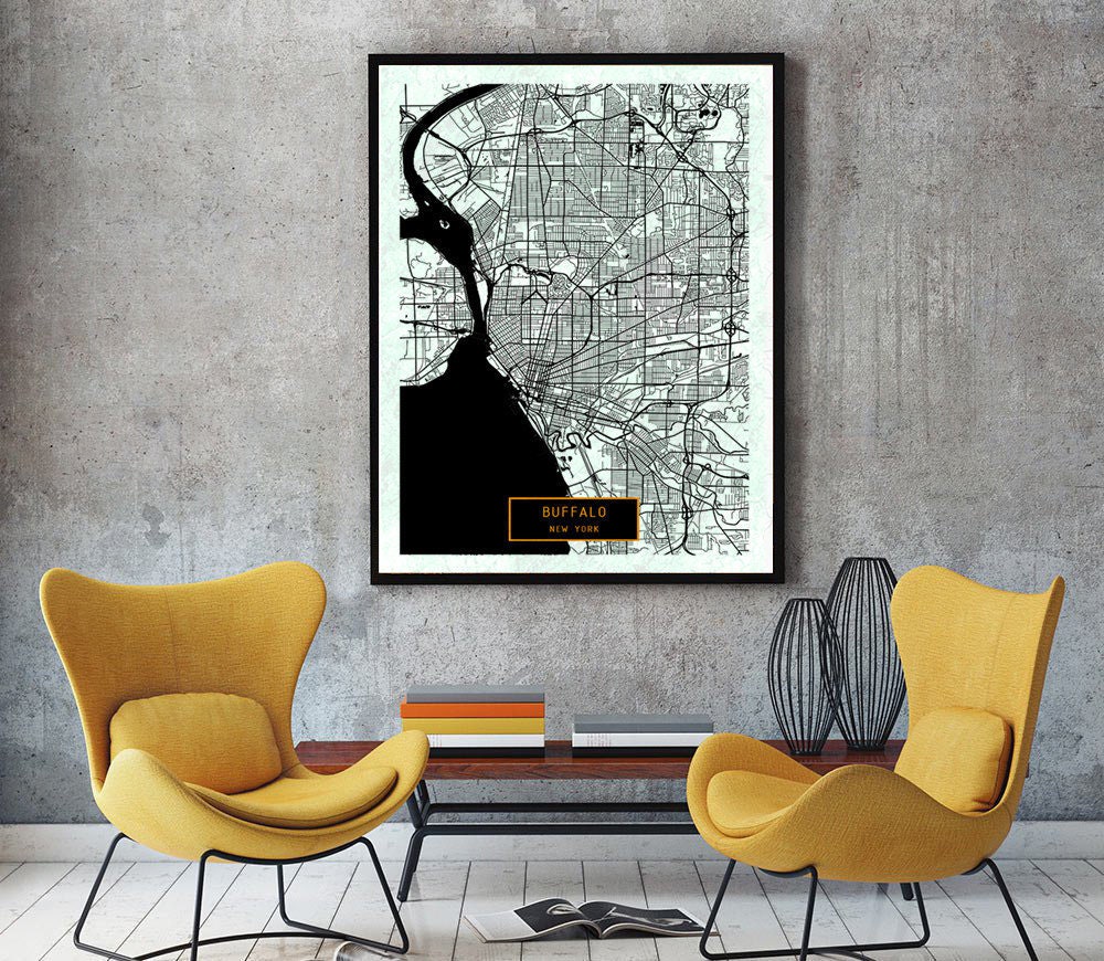 City map Buffalo New York pdf