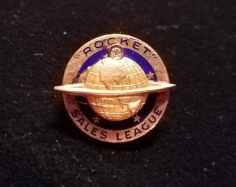 Rocket Sales League Pin