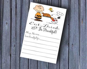 Unique snoopy thanksgiving related items | Etsy
