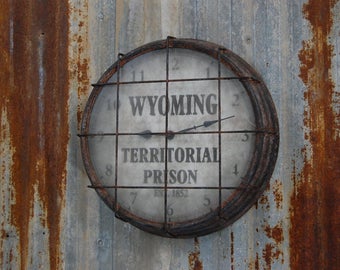 Industrial Wall clock, Vintage Wall clock, Rustic clock, Institutional clock, Business clock, Man cave clock, Wall clock, Factory clock