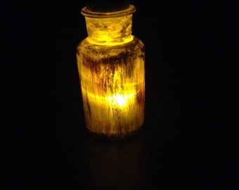 Glass "Healing" Flask