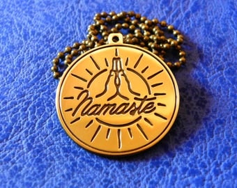 Namaste Yoga pendant