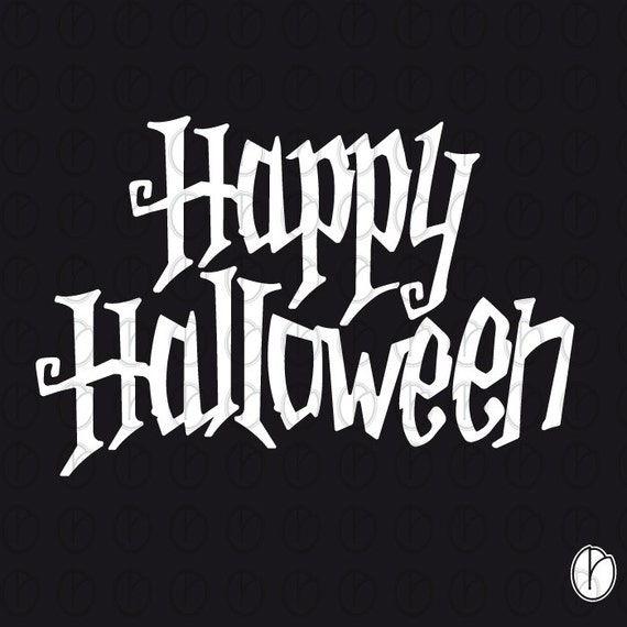 Download Happy Halloween -Printable - Iron on Transfer - Vinyl ...