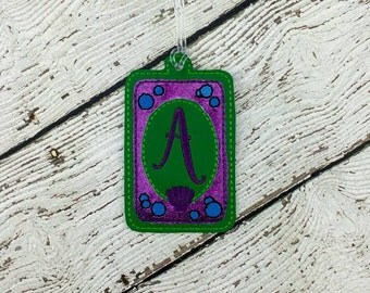 Personalized Mermaid Luggage Tag - Bag Tag