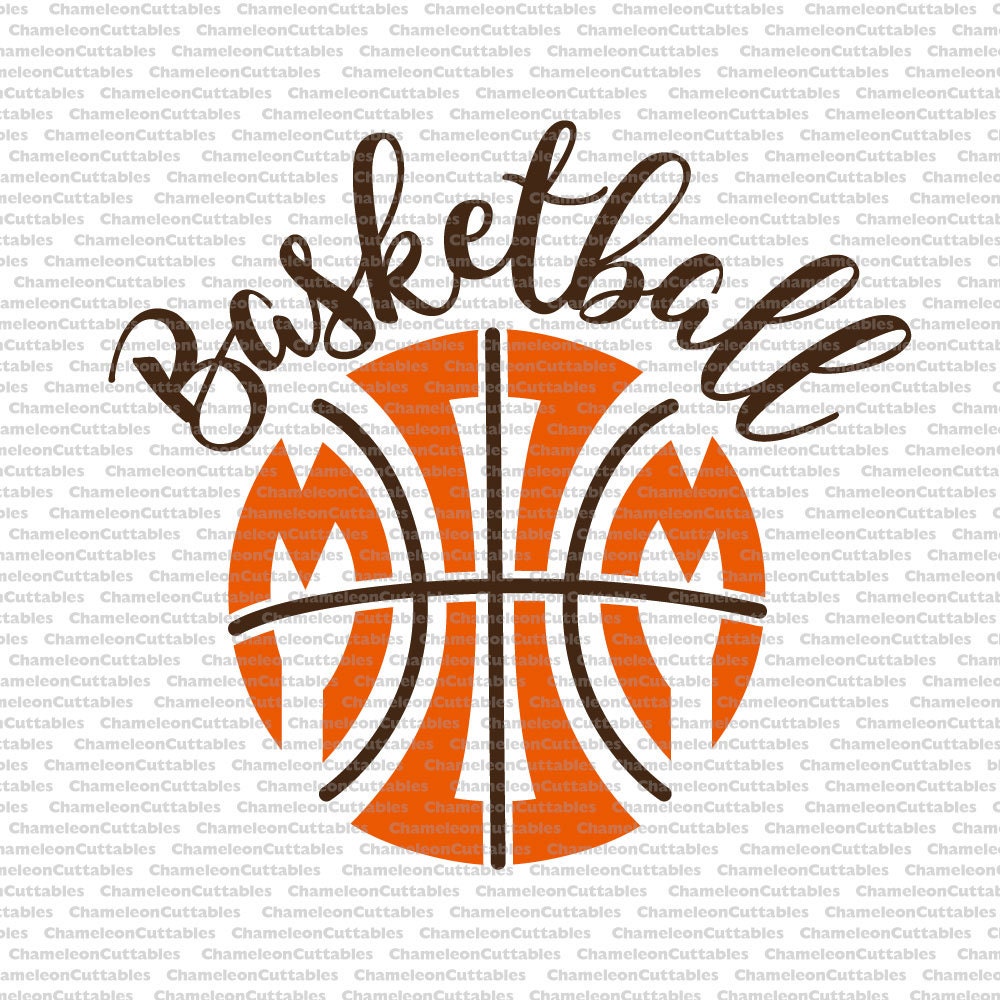 basketball mom svg cut file sports sport silhouette