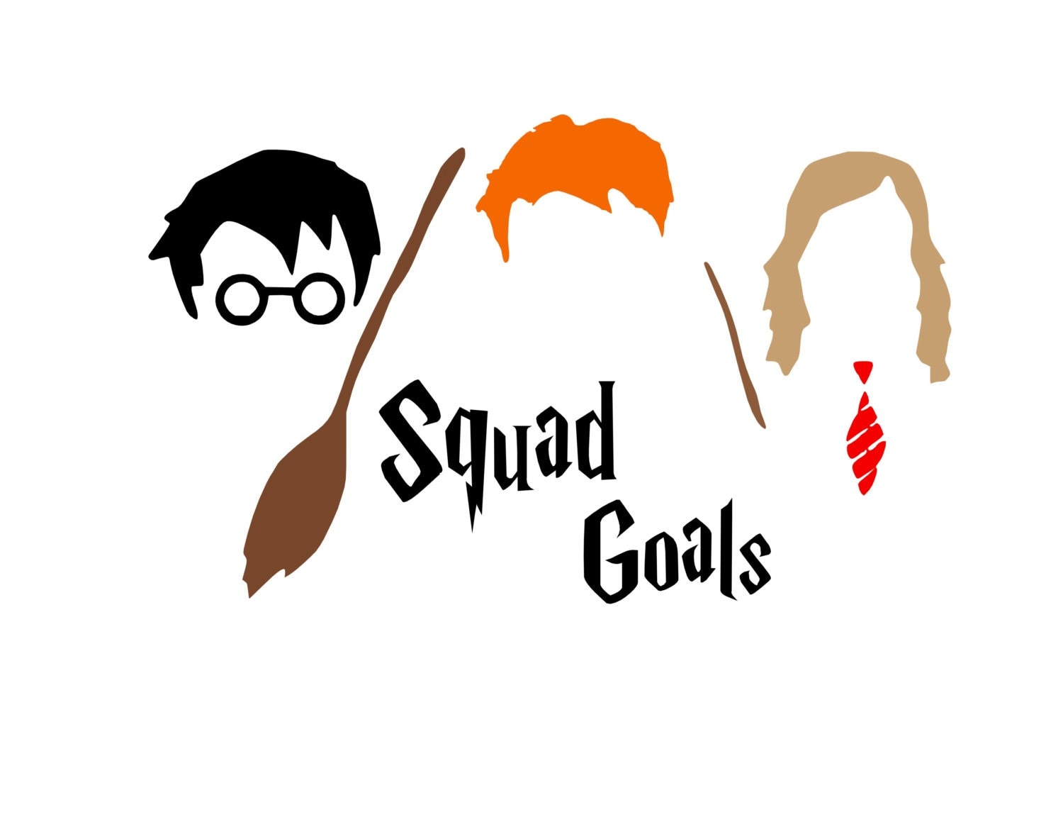 Harry Potter Decal Harry Potter Squad Goals Vinyl Decal