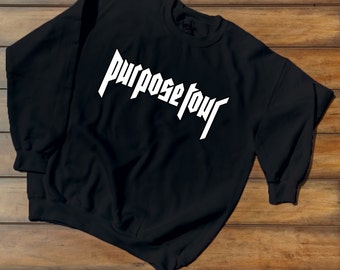 Purpose Tour crewneck - Justin Bieber Tour - Purpose Tour Merchandise - Purpose Tour Staff Exclusive crewneck
