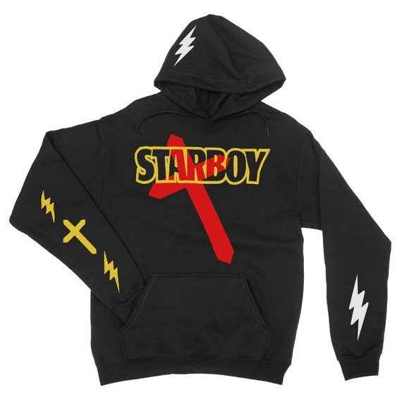 Starboy Hoodie The Weeknd Starboy Hoodie xo The weeknd