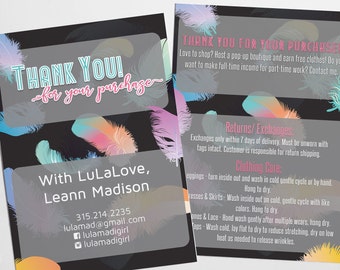 Approved Custom Care Card / Thank You Card