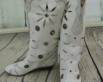 Rare Designer 80s Boots (Raffaele Giardini)