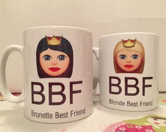 blonde and brunette best friend sweatshirts