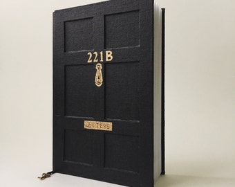 Arthur Conan Doyle book, Sherlock Holmes journal, Baker Street 221B notebook, handcrafted journal, Adventure of Sherlock Holmes