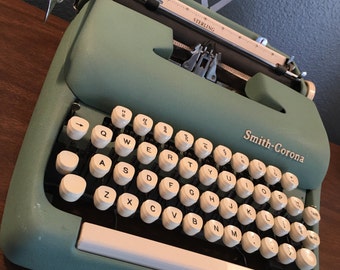 Vintage Smith Corona Sterling Typewriter