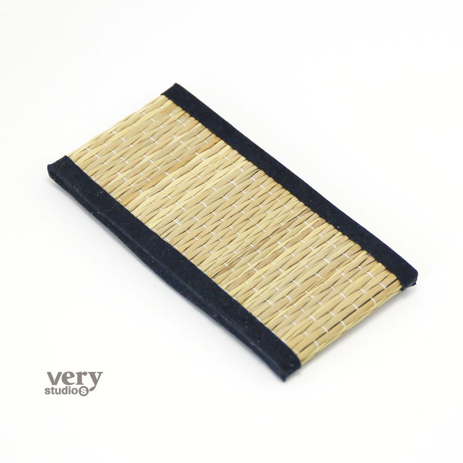 Miniature Reed Mat Tatami 1/16 Blue