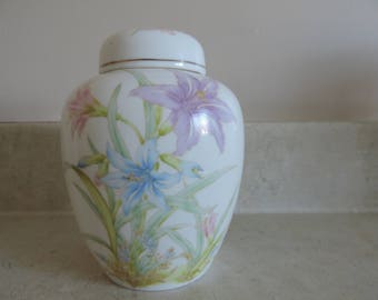 Pot ginger - Vase - painted hand - Japan