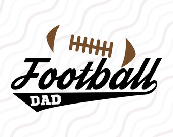 Football Dad SVG, Football svg, Dad svg, Father Day SVG Cut table Design,svg,dxf,png Use With Silhouette Studio & Cricut_Instant Download