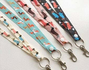 Dachshund Sausage Dog Lanyard