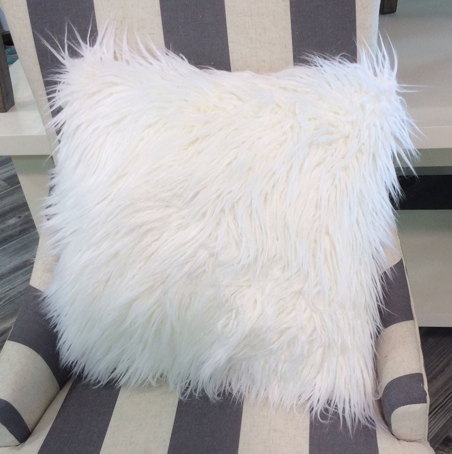 fur cushion covers