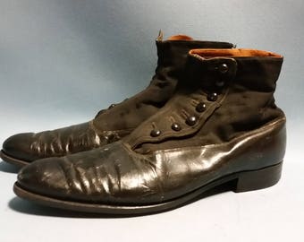 Victorian Dress Boots, Men's Boots