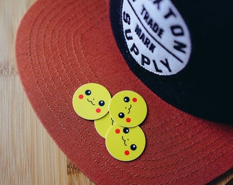 Pikachu Sticker, Pokémon Sticker, Pokémon Fanart Phone Stickers, Cool iPhone stickers, tiny sticker, Pikachu sticker for laptop.