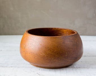 Large Wood Bowl-Food Photography Props