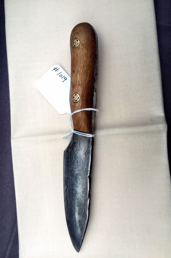 Handmade chainsaw chain Damascus knife