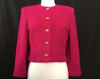 Hot Pink Lord and Taylor Blazer, Sz 6P