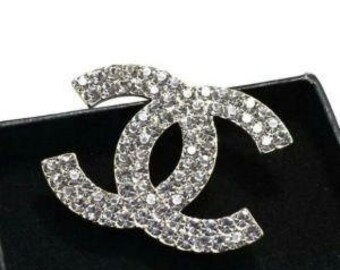 Chanel Rhinestone Brooch