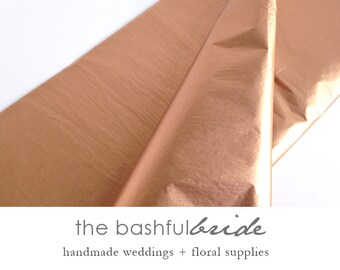 Rose gold tissue paper, rose gold party, tissue paper, rose gold wedding, rose gold decor, wedding gift, bridal shower gift, birthday gift