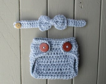 Newborn Boy Photo Outfit Newborn Crochet Outfit Baby Boy Crochet Outfit Baby Diaper Cover Bow Tie Baby Diaper Cover Newborn Boy Diaper Cover