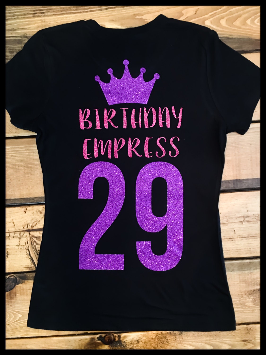 custom made birthday shirts