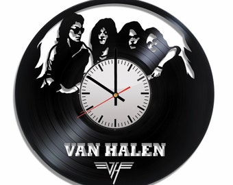 Design wall clock Van halen, van Halen poster