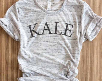 Kale-,Kale tshirt, Kale shirt, Vegan Shirt, Vegetarian Shirt,Kale Tee, Funny Vegan, Vegetarian, Kale Top,