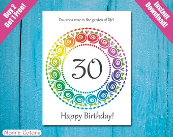 Geburtstagskarte Zu 30. Geburtstag Für Enkelin – 10.950 Days Young