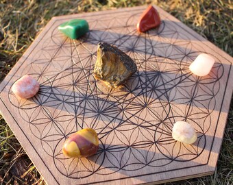 Metatron's cube / Flower of life - Crystal grid