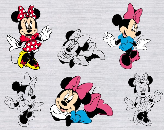 Download Minnie Mouse SVG Bundle, Minnie svg, Minnie Mouse clipart ...