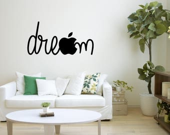 Dream Wall Decor dream wall decal | etsy Dream Wall Decor dream wall decal | etsy