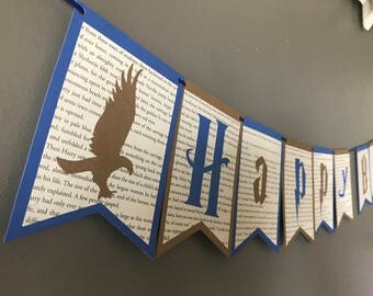 Ravenclaw Happy Birthday Banner