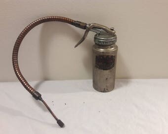 Vintage Plews Oil Can