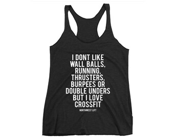 But I love Crossfit Fitness Tank Top