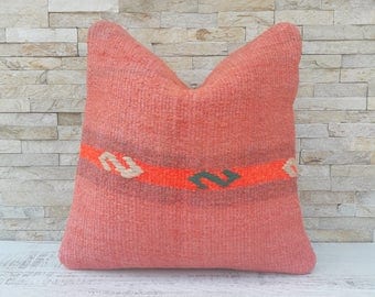 Kilim pillow, Kilim pillow cover, Boho pillow, Home living, Wintage pillow, Home design, Decorative pillow, Turkish pillow, Kilim cushion