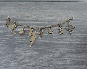 Percy Jackson Charm Bracelet