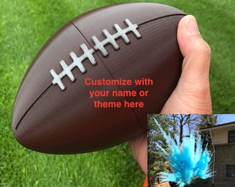 Gender Reveal Football, Football Gender Reveal, Gender Reveal Ideas, Gender Reveal, Gender Reveal Ideas, Sports Gender Reveal, Gender Reveal