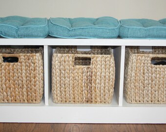 Solid Wood Storage Bench - Handmade Custom Order - Built to Your Specifications