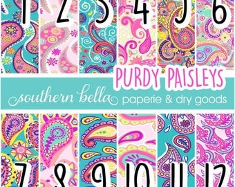 Printed vinyl Paisley pattern vinyl printed htv sheets iron on, tumbler, decal, etc. 651 silhouette and cricut vinyl (see pics) sku HDPAIS