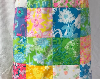Vintage 70s The Lilly Patchwork Skirt 8