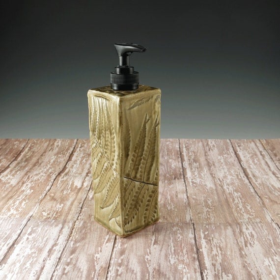 Soap Dispenser Ceramic Bath Soap Dispenser Pottery Dish