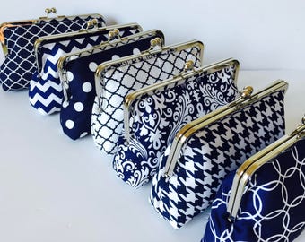Bridesmaids Clutches Bridesmaids Gift Bridesmaids Bags Customized Clutch Wedding Purse Bag
